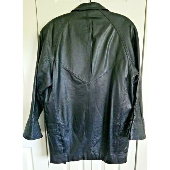 Tannery West Men's Small 100% Leather‎ Jacket Thermolite Lined Removeable Liner - Picture 3 of 8